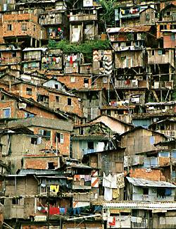 Favelas in Rio de Janeiro - unless our state and federal governments im­prove consumer protections dramatically, many Americans may be living in similar shanties.